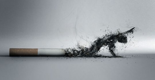 تومورهای بدخیم سرطانی با استعمال دخانیات